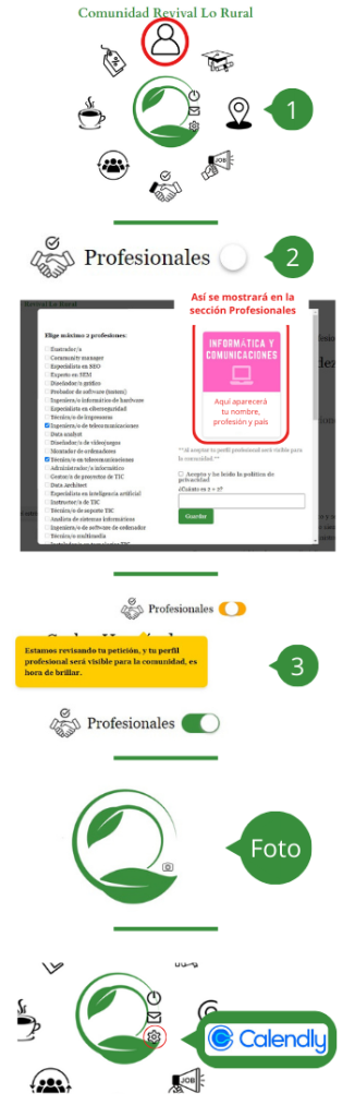 Profesionales funciona